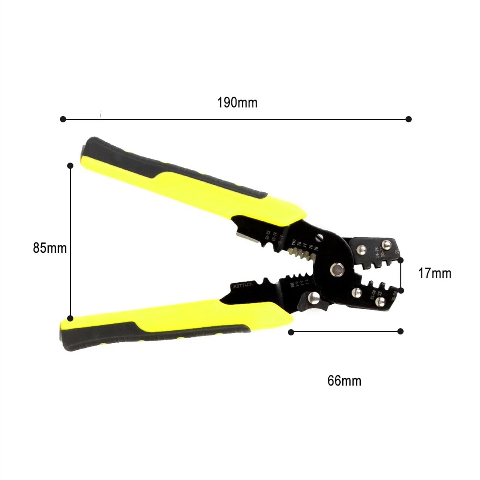 New Crimping Pliers Multi Tool Pliers Wire Stripper Multi functional Snap Ring Terminals Crimpper Tubular terminal crimping tool ,Durability That Lasts