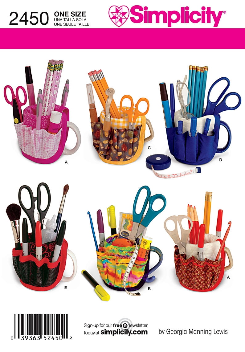Simplicity Buckets Gone Wild Accessories Pattern, 1 Each