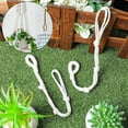 thumbnail image 3 of JANGSLNG 4Pcs Plant Hanger Extender Waterproof Strong Bearing Capacity Space-saving Macrame Handmade Potted Plant Lanyard for Yard, 3 of 8