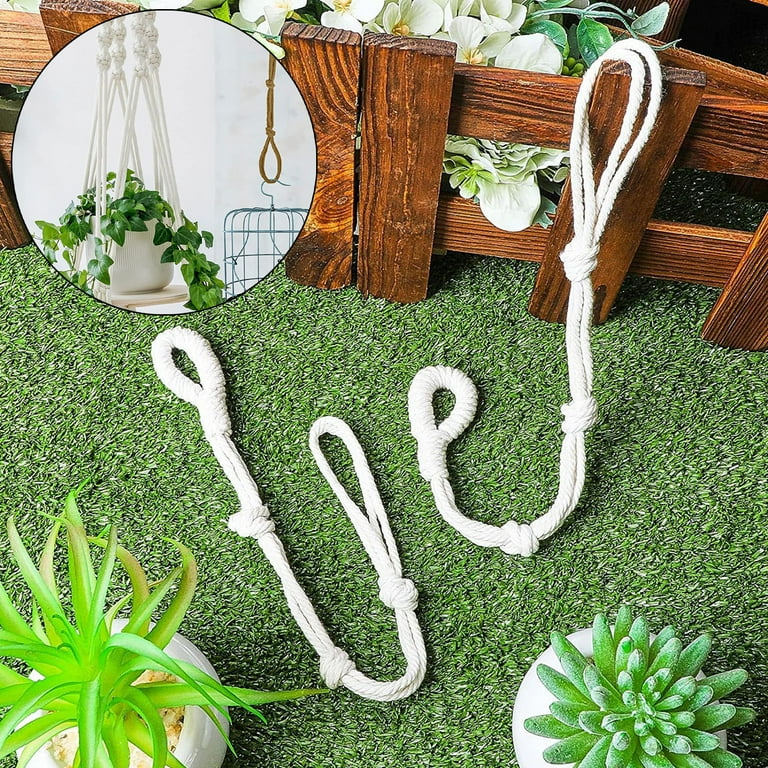 hanging terracotta planter Terracotta Hanging Planter with Sturdy Jute Hanger
