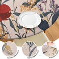 thumbnail image 4 of Round Picnic Table Cloth 100% Waterproof & Oil Proof, Elastic Fitted Table Cover for 36"-44" Round Tables, for Dining, Camping, Outdoor, 4 of 7