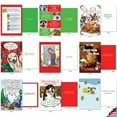 thumbnail image 3 of 36 Assorted Set Funny Christmas Greeting Cards - Dog Holly Days - Funny Xmas Canines in Various Scenes, 3 of 6