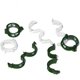thumbnail image 4 of 200 st plantstöd clips trädgård plast tomat clips för klätterväxter, vinrankor spaljé, blomma, grönsak, stam, burar, snöre ansluter (grön), 4 of 4