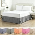 thumbnail image 5 of COM1950s Lace Up Bed Skirt, Checkered Dustproof Bed Skirt Dust Ruffle for Box Spring and Bed Frame Cover, Stylish Bedroom Decor for Home Use, 5 of 6