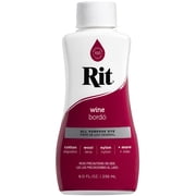 Rit Dye Liquid 8oz-Wine-Multipack Of 3