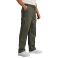 thumbnail image 2 of GIRUNS Mens Casual Cargo Pants Baggy Straight Leg Sweatpants with Pockets Hiking Trousers, 2 of 6