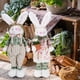 thumbnail image 4 of Easter Bunny Decor Easter Bunny Gnomes Plush, 22" Easter Doll Retro Forest Series Handmade Props Decoration Living Room Ornaments, Spring Decorations for Home Farm (Gray), 4 of 5