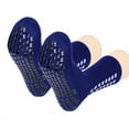 thumbnail image 6 of 3 Pairs Sport Socks Anti Slip W/Grip Soccer Boy Football Basketball Sock Premium, 6 of 17