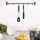 thumbnail image 5 of 2 uds utensilios de cocina antiadherentes con mango de acero inoxidable, herramientas de cocina resistentes al calor sin BPA, 5 of 5