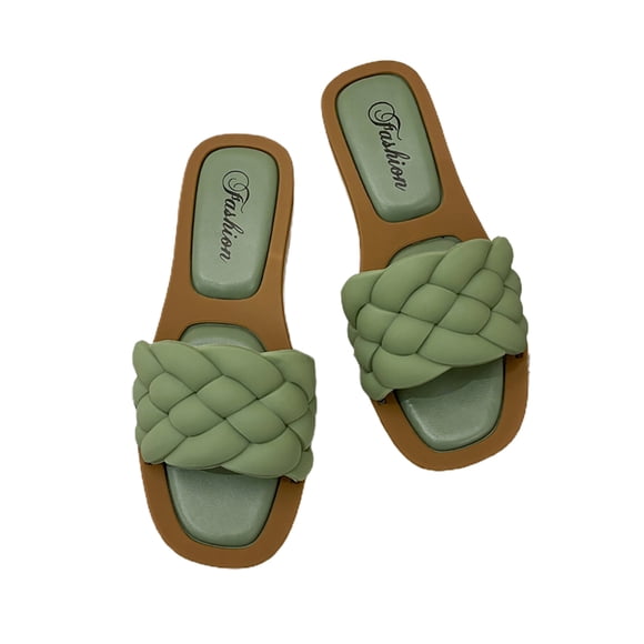 Women Open Toe Slippers: Nonslip Fashion House Outdoor Slippers Summer Sandals