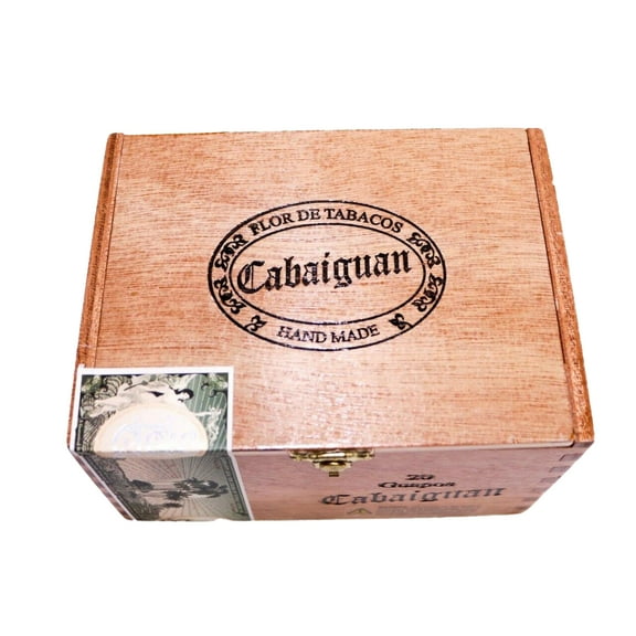 Cabaiguan Guapos Empty Wood Cigar Box 6.5" x 4.75" x 3.75"