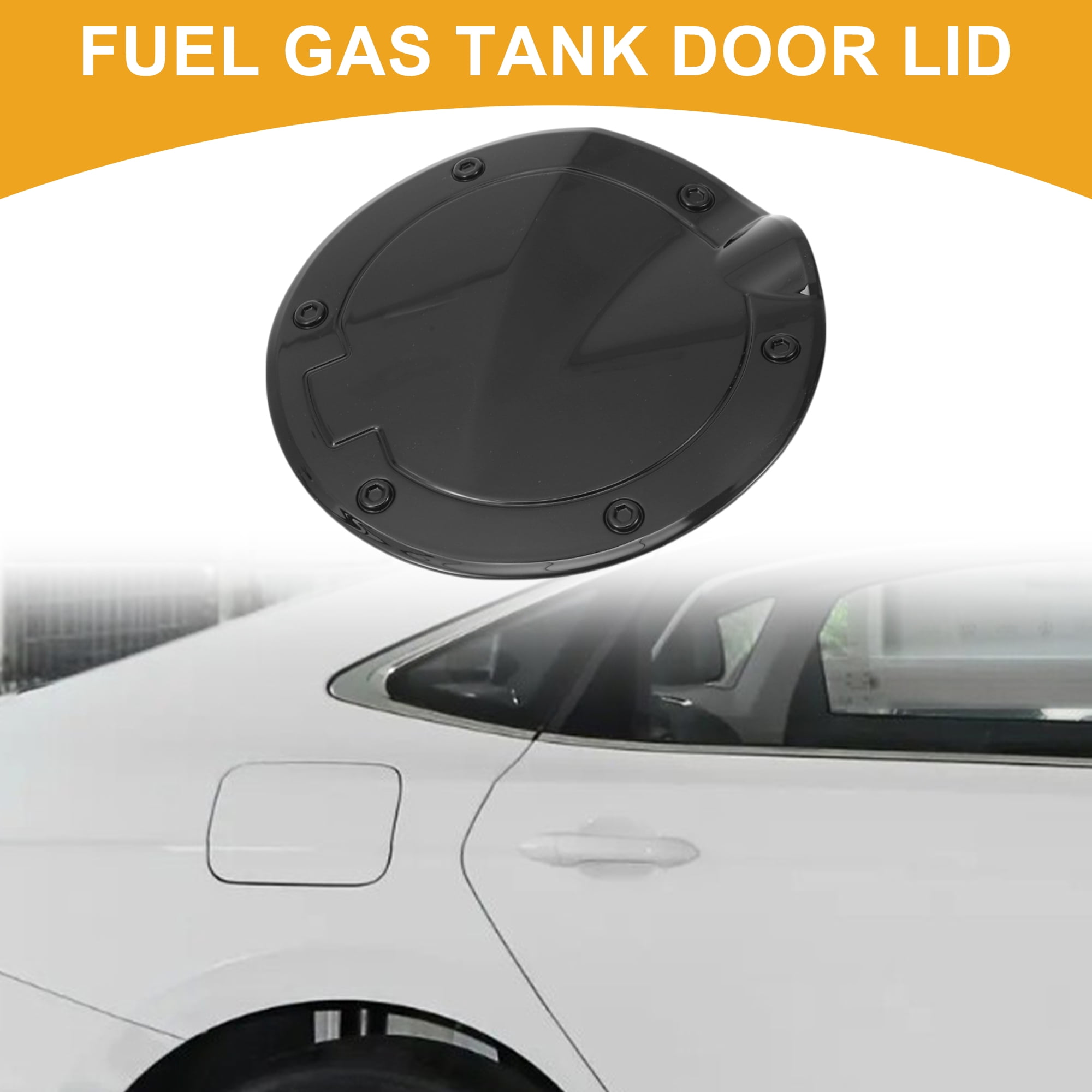 Unique Bargains Fuel Tank Door Cap for Toyota Tundra 2022-2025 Fuel Filler Flap Cover