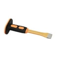 thumbnail image 1 of Cincel para tallar, herramienta manual con agarre antideslizante, cincel plano ergonómico con protección para la mano, portátil para tallar y partir 25 centímetros, 1 of 8