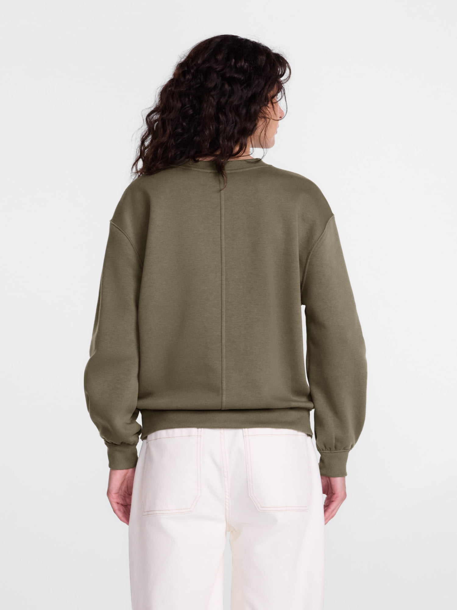 Scenario Women's and Women's Plus Crewneck Sweatshirt, Sizes XS-4X