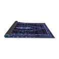 thumbnail image 2 of Ahgly Company Indoor Square Persian Blue Traditional Area Rugs, 7' Square, 2 of 4