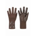 thumbnail image 1 of isotoner Gants en Spandex pour Femmes avec Détail Chevron - A30106 (Brun, G/TG), 1 of 1