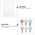 thumbnail image 2 of Silicone Key Caps Mold Key Head Key Cover Crystal Resin Mold for Making Keychain DIY Crafts Jewelry Pendants Gifts Decor (22. 5X18cm), 2 of 8