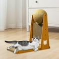 thumbnail image 6 of Cat Scratcher Toy Scratching Board Scratcher Mat Kitty Sisal Scratching Ball 42x20x38cm with Pad, 6 of 8