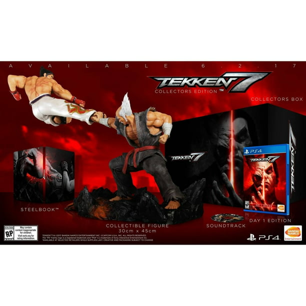 constante Silicio Azul Tekken 7 Collector's Edition (PS4) - Walmart.com