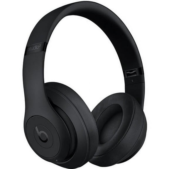 Restored Beats Studio3 Wireless Headphones - Matte Black (Refurbished)