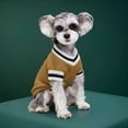 thumbnail image 3 of TELOLY Dog Sweater,Simple and Chic Dog Sweatshirt,Simple to Pair with Any Outfit Dog Pajamas,S, 3 of 4