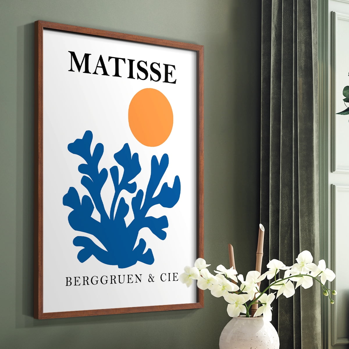 Matisse CCLXXXVIII in Solid Wood 8 x 10 Framed Print