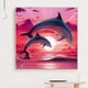 thumbnail image 5 of Cuadros Decorativos Dos delfines jugando animales resina Kelly (ZQF2321) Ndcxsfigh Nuevos Originales, 5 of 5
