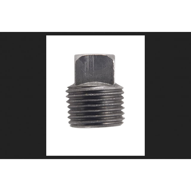 Conector para mangueras Billco Corp., acero negro, 1/2 pulgada