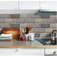 thumbnail image 5 of MOYISHI 7.87"X3.94" Self-Adhesive Wallpaper with Brick Pattern Marble,27-Sheet Peel and Stick Backsplash for Kitchen and Bathroom (Not Real Not Textured Tiles Fake 3D Look), 5 of 6