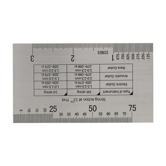 Guitar String Gauge, Guitar String Gauge Tool with Fret Protectors Set for Guitar Bass Instruments
