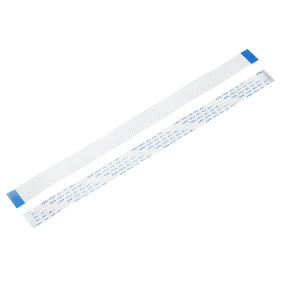 Flexible Flat Cable, 250mm 1mm Pitch 15 Pins FPC FFC Flexible Ribbon Cable 10Pcs