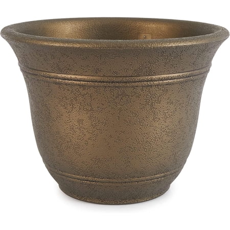 Listo SRA16001P02 Planter  Nordic Bronze  16-Inch Width