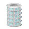 thumbnail image 2 of 5 Rolls Christmas Ribbon 1.5 inch Wide Decorative Ribbon for Gift Wrapping and Holiday Decorations Pink and Blue Stripes, 2 of 7