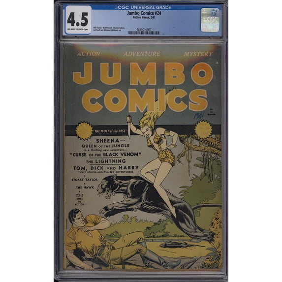 Jumbo Comics #24 - CGC 4.5 Comic Book