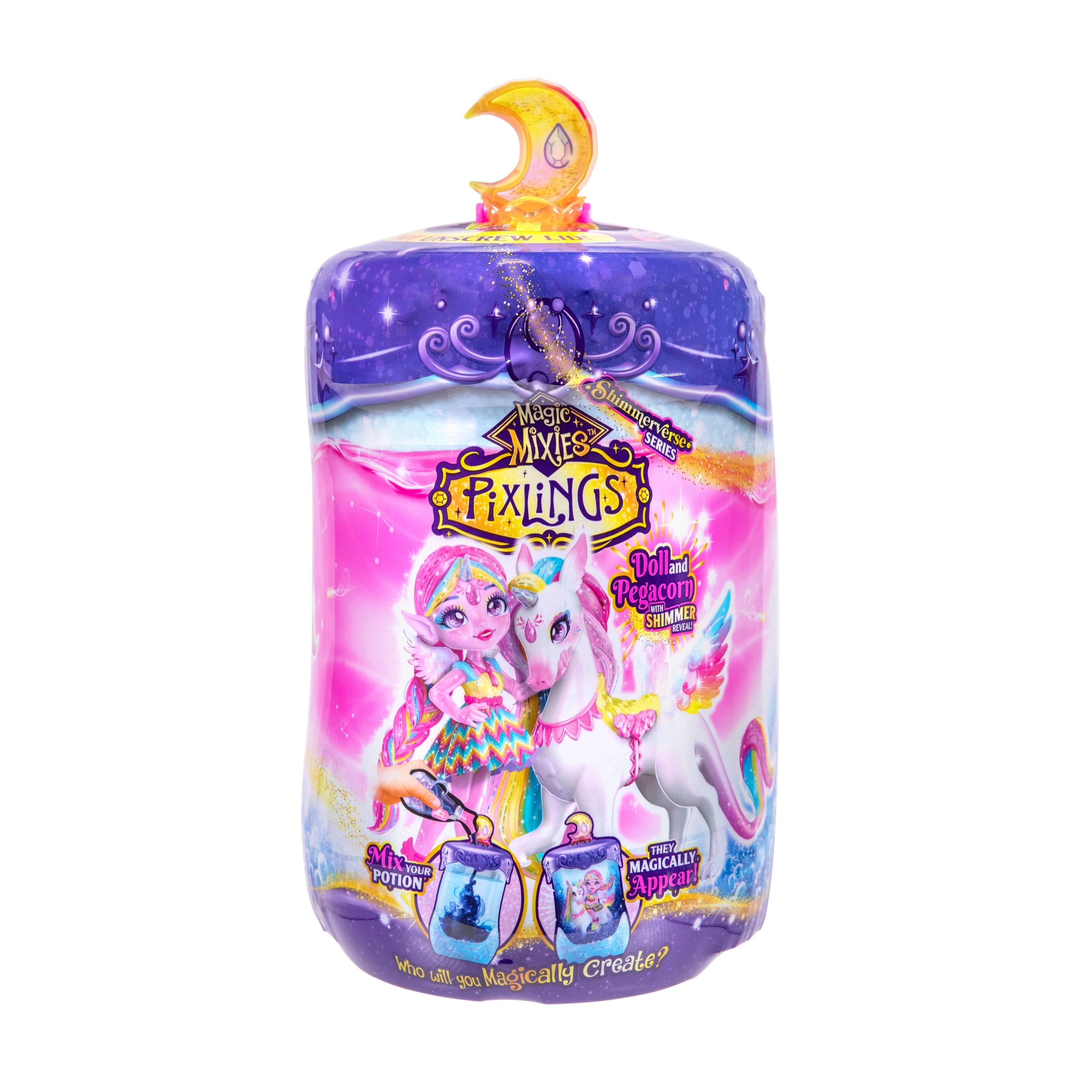 MAGIC MIXIES PIXLINGS DOLL & PET PK