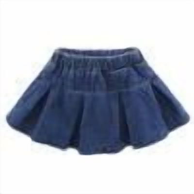 DHFJKG Dress Girls Denim Pleated Dresses For Everyday Play Comfortable Elastic Waist For Outdoor And Spring Summer Adventures Nice For Active Girls Age 12 Months To 6 Years Leisure Sundress