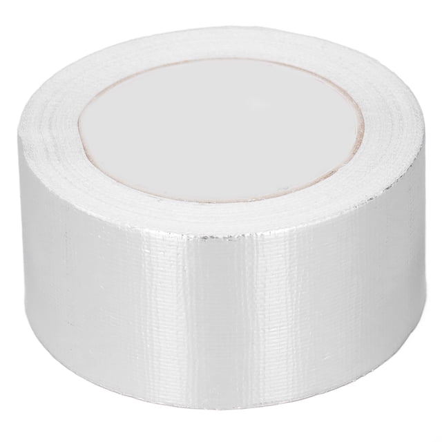 Aluminum Foil Tape, Heat Resistant Pipe Tapes Strong Viscosity Protective Hot Insulation 25meter For Patching For Range Hood 6cm