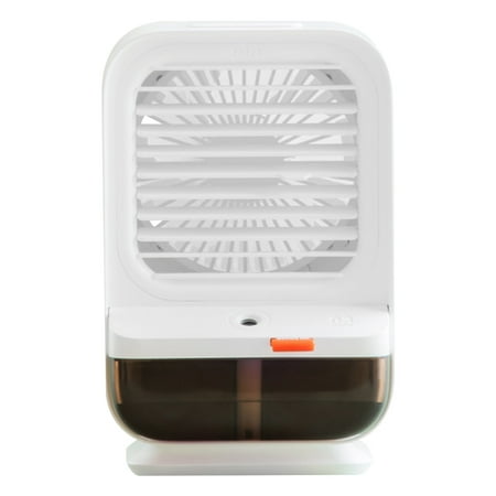

DagobertNiko Mini Air Cooler Desktop Type-C Small Air Conditioner Home Dormitory Outdoor Fan