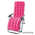 thumbnail image 3 of Coussin de Fauteuil Inclinable Intérieur Extérieur Patio Dossier Haut Coussin de Dossier de Chaise Coussin Épais Rembourré pour Chaise Longue Tapis, 3 of 9