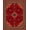 Red, Pattern 1, variant on ODIKA 8'x10' Machine Washable Non-Slip Area Rug, Spice Garden Lattice with Stylized Botanical Accents High Traffic Rug, Red, 547846