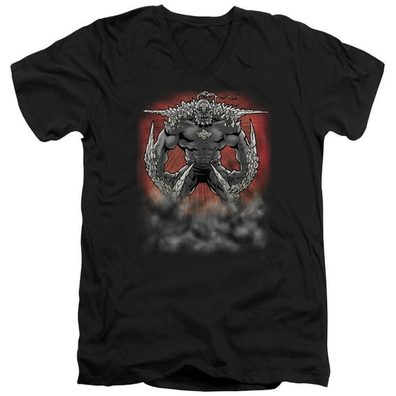 Superman - Doomsday Dust - Slim Fit V Neck Shirt - Small