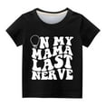 thumbnail image 3 of BVOFAR Oh My Mama T Shirts for Girls Toddler,Boys Girls Crew Neck T-Shirt Unisex Kids Short Sleeve T-shirts Tie Dye Print Tops Mothers Day Tee Shirts Toddler Youth Kids Shirt, 3 of 3