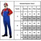 thumbnail image 2 of Mens Adult Super Mario And Luigi Fancy Dress Plumber Bros Halloween Costume, 2 of 5