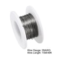 thumbnail image 2 of Unique Bargains 0.32mm 28AWG Superfine Heating Wire FeCrAl Resistor Wire for Heating Elements 49ft Long, 2 of 4