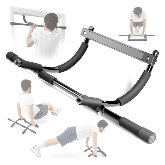 Pull up bar Doorway Heavy Duty Chin up bar Trainer for Home Gym Doorway Pull up bar or dip bar