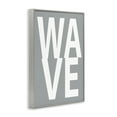 thumbnail image 4 of Stupell Industries Wave Word on Grey Typography Painting Gray Framed Art Print Wall Art, 20 x 30, 4 of 10