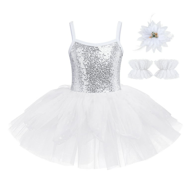 White tutu top skirt fancy dress