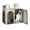 Greige Black, variant on Hzuaneri 26.8" Dog Crate Furniture, Wooden Dog Kennel with Cushion, Indoor Dog Cage for Small Dogs, Decorative Pet House Side End Table, Chew-Resistant, Greige