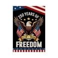thumbnail image 3 of 250 Anniversary USA Flag Garden Flag Patriotic Banner Double-Sided with Eagle Design, 1776-2026 Commemorative 12*18in A, 3 of 5