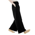 thumbnail image 4 of GaThRRgYP Bell Bottoms Jeans Highwasted for Women,Fashion Womens Casual Solid Color Elastic Loose Pants Straight Wide Leg Trousers Pants, 4 of 6